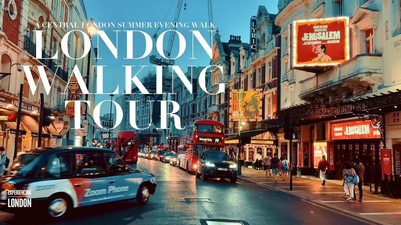 walking tour 4k london