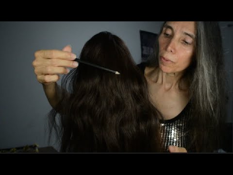 ASMR MASAJE DELICADO Y MUY SUAVE PARA DORMIR