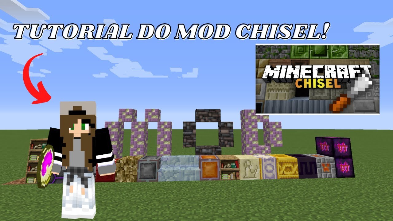 COMO BAIXAR O MOD CHISEL NO MINECRAFT!!(Original e TLaucher) - YouTube