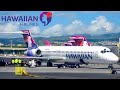 Hawaiian Boeing 717, 🇺🇸 Honolulu ✈️ Hilo 🇺🇸 Hawaii Big Island [FULL FLIGHT REPORT] HNL-ITO