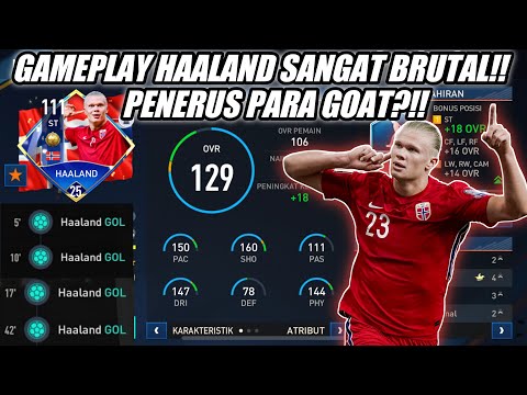 REVIEW GAMEPLAY ERLING HAALAND 106 NATIONAL HEROES FIFA MOBILE INDONESIA - YUAHPLAY