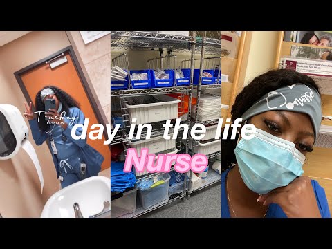 DAY IN THE LIFE OF A MED SURG NURSE l vlog