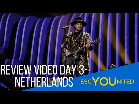 Eurovision 2018 - Waylon- Outlaw in 'Em (Netherlands Rehearsal reaction)