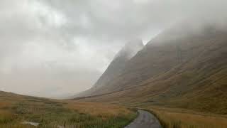James Bond Skyfall Road Scenic Mountain Road In Scotland