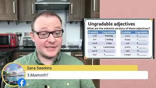 Live English Class: Gradable and ungradable adjectives