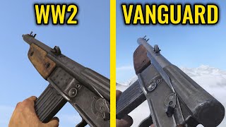 Call of Duty WW2 vs VANGUARD - Weapons Comparison