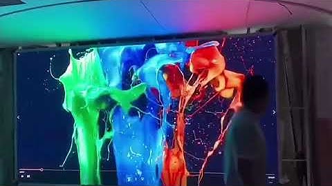 P1.86 led wall for advertising show