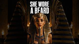 She wore a fake beard. She ruled Egypt for 22 years. Her stepson erased her. 🤯 #shorts #history