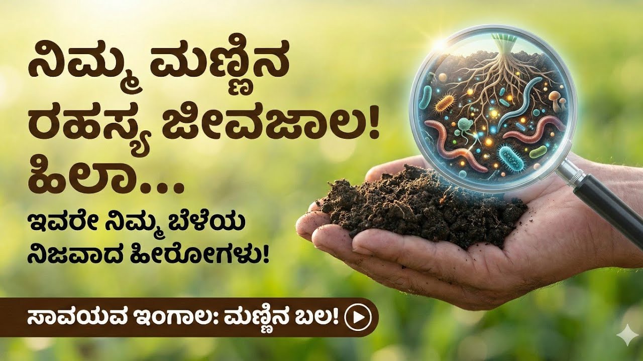 ಸಾವಯವ ಇಂಗಾಲ: ಬಂಪರ್ ಇಳುವರಿಯ ಅಸಲಿ ರಹಸ್ಯ! (Soil Organic Carbon Secrets)(Organic Carbon: The real secret
