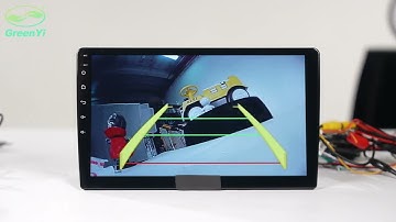 GreenYi AHD 1080P Backup camera with trajectory guideline