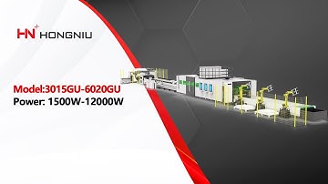 Automatic Coil Fed  Full Cover Metal Laser Cutting Production Line 4015GU