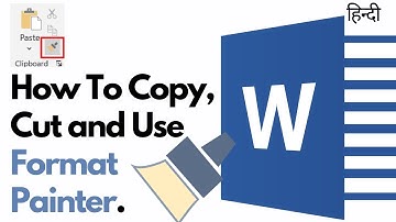How To Copy, Cut, Paste and Use Format Painter | MS Word Tutorials | Acme Collins School