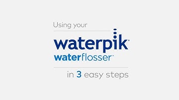 How to Floss with a Waterpik™ Water Flosser in 3 Simple Steps