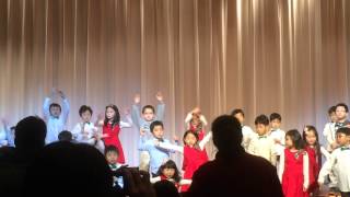 Abby in Antioch Christmas Program 2013