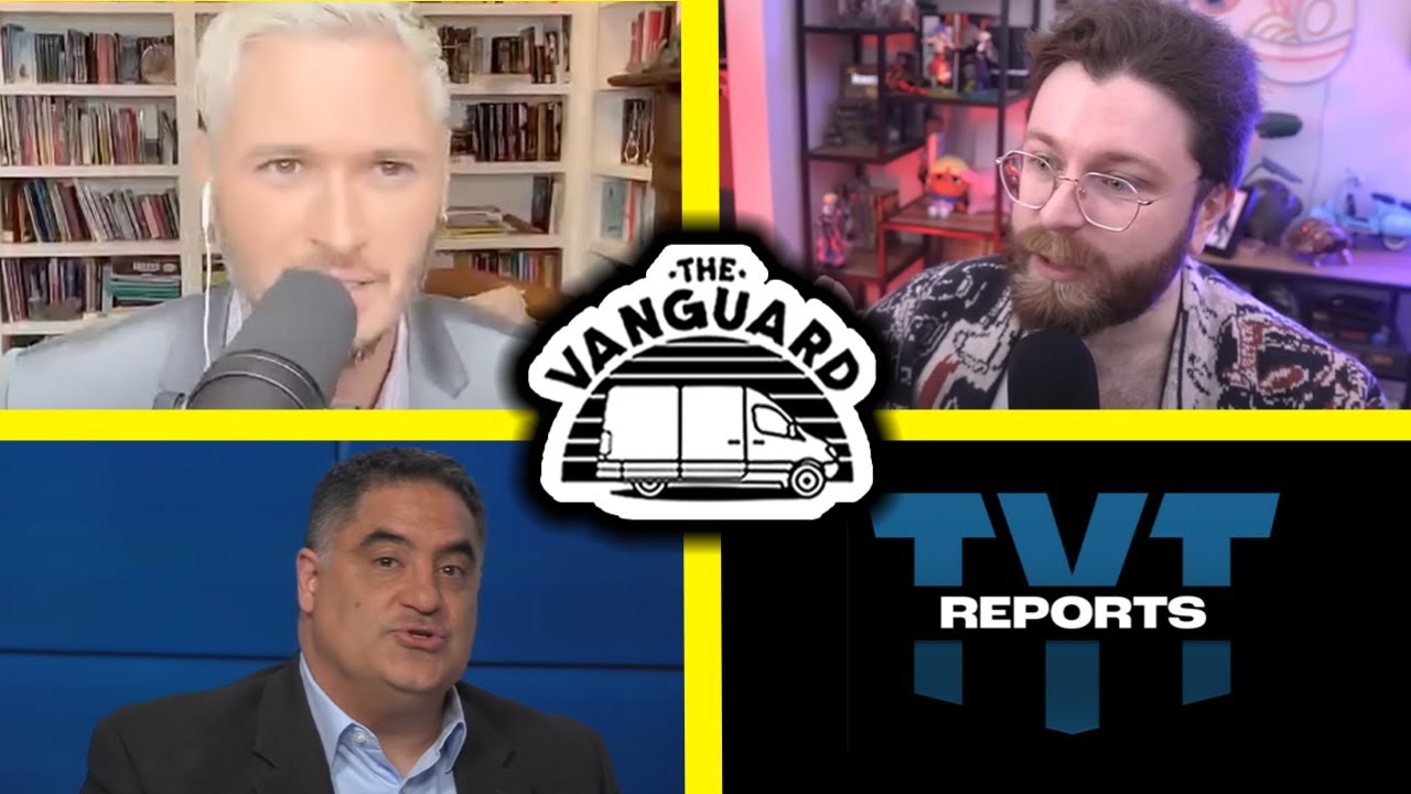 KYLE KULINSKI CONFRONTS VAUSH / CENK FIRES REPORTERS, SHUTS DOWN TYT ...
