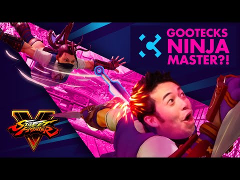 Gootecks practices Ninjutsu against players in SFV