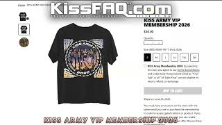 KISS Army VIP Membership 2026