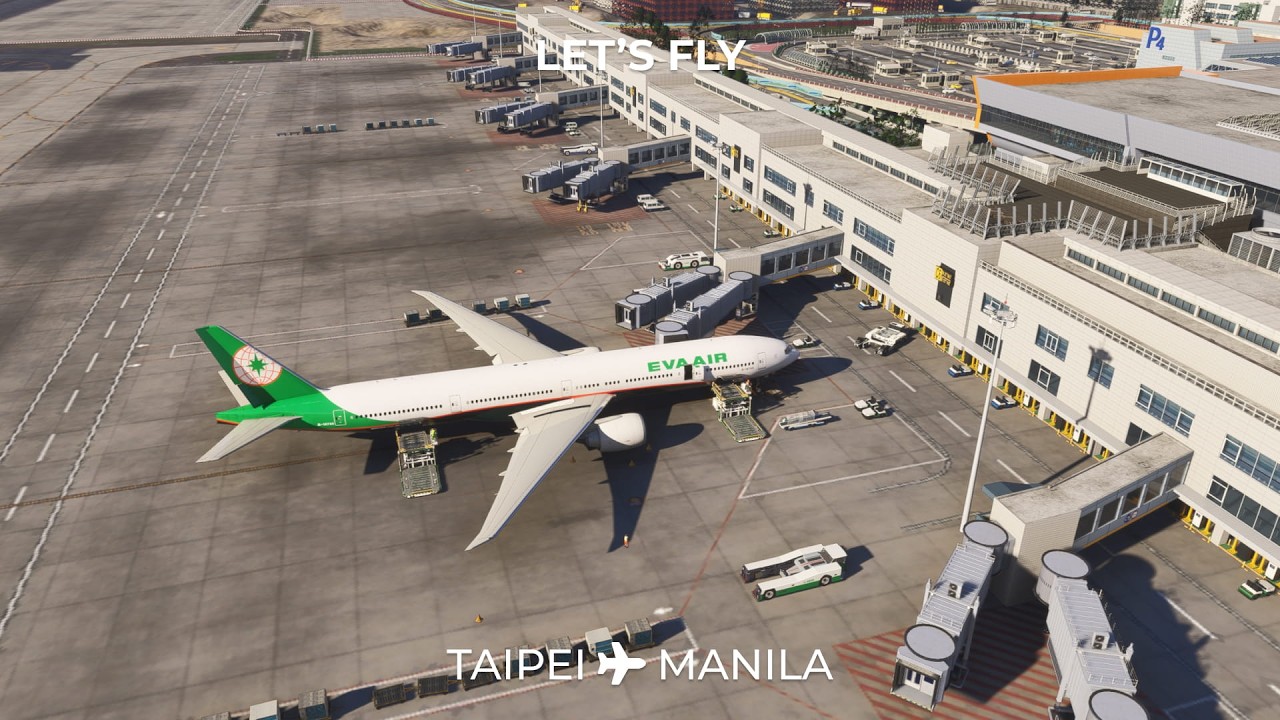 Microsoft Flight Simulator 2024 | Taipei - Manila | Boeing 777-300ER