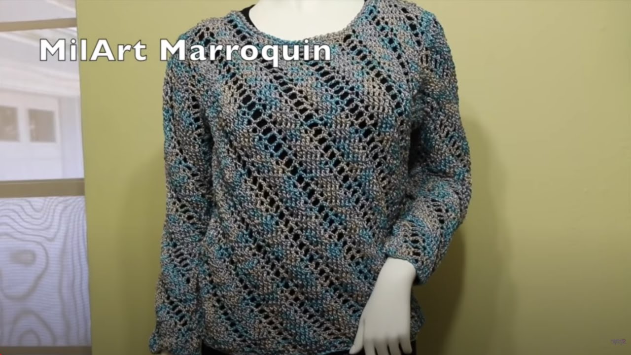 Blusa o Suéter Crochet 1 de 3