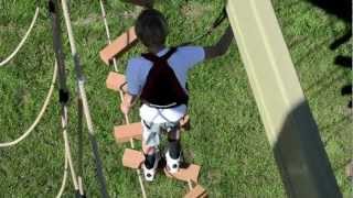 Sky Trail® Ropes Course at Howe Caverns Adventure Park