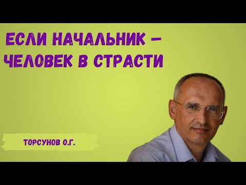 Торсунов О.Г.  Если начальник - человек в страсти