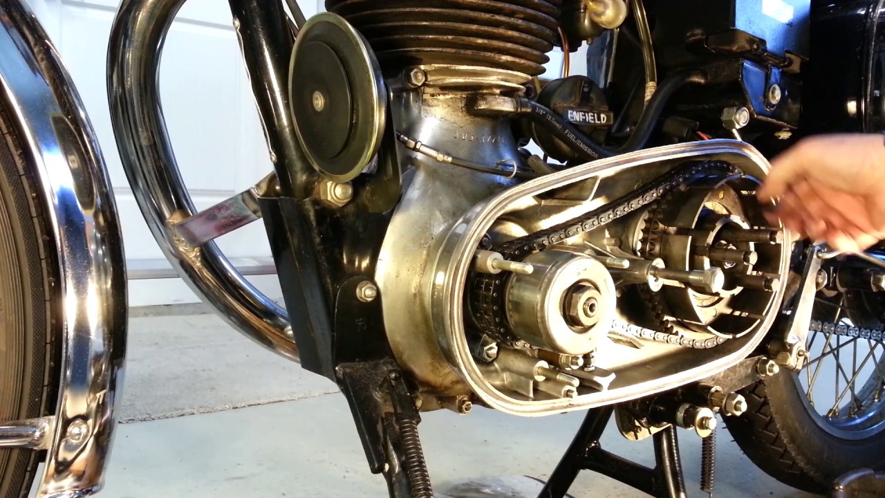 1995 Enfield Bullet gearbox bearings change out Pt. 34 YouTube