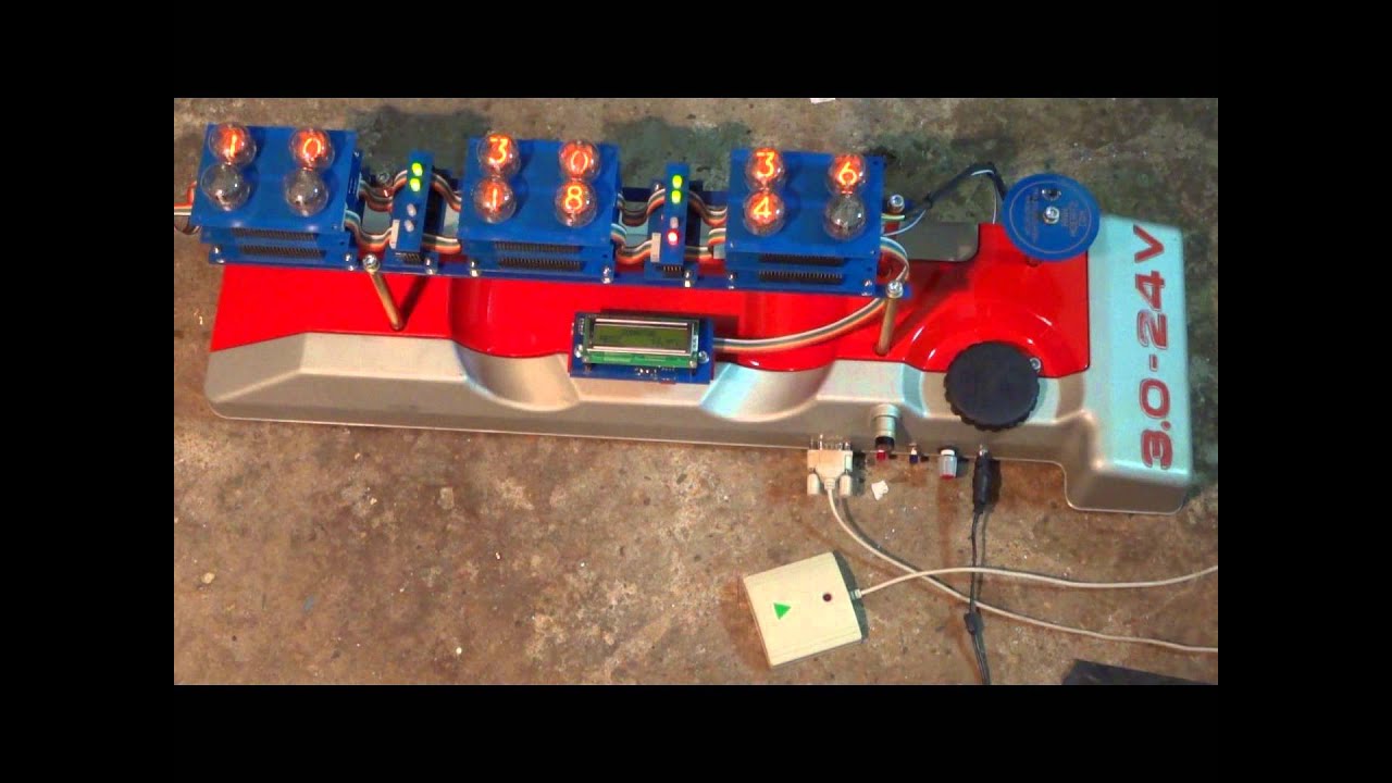 Nixie Uhr ZM1020 Opel Senator 24V