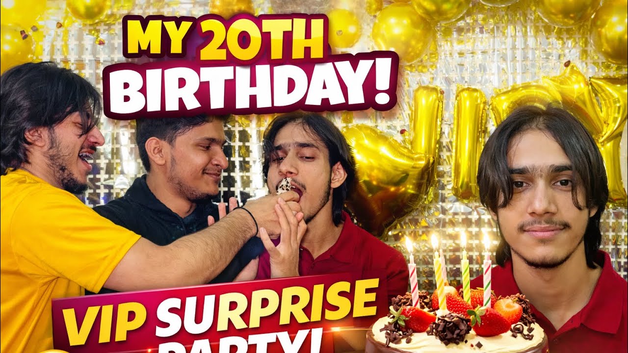 Сегодня мне исполнилось 20 лет ❤️ Трогательное празднование дня рождения | VIP-сюрприз-вечеринка 🎉