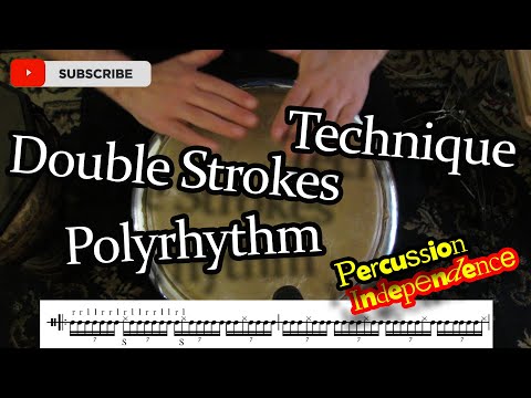 Double Strokes Conga - Rudiments Conga | Percussion independence