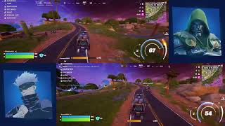 Back on split screen on fortnite. No second place stream.