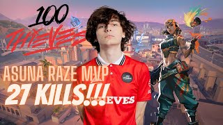 Raze💥 Sunset Carrying!!! 100T Asuna Raze💥 VOD! ft. Zander Omen👤