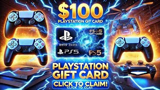 🎮How to Get a $100 PlayStation Gift Card – Limited Time! | Unique Link in Bio 💸 screenshot 1