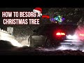 How to besorg a Christmas Tree Totales Schnee-Chaos im Dezember. Audi Quattro im Winter