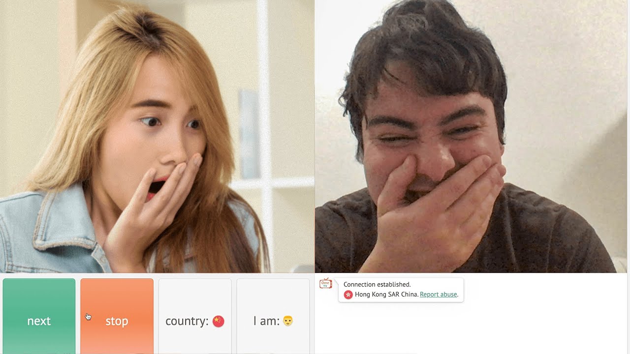 White Guy Shocks Strangers with Perfect Chinese in Omegle