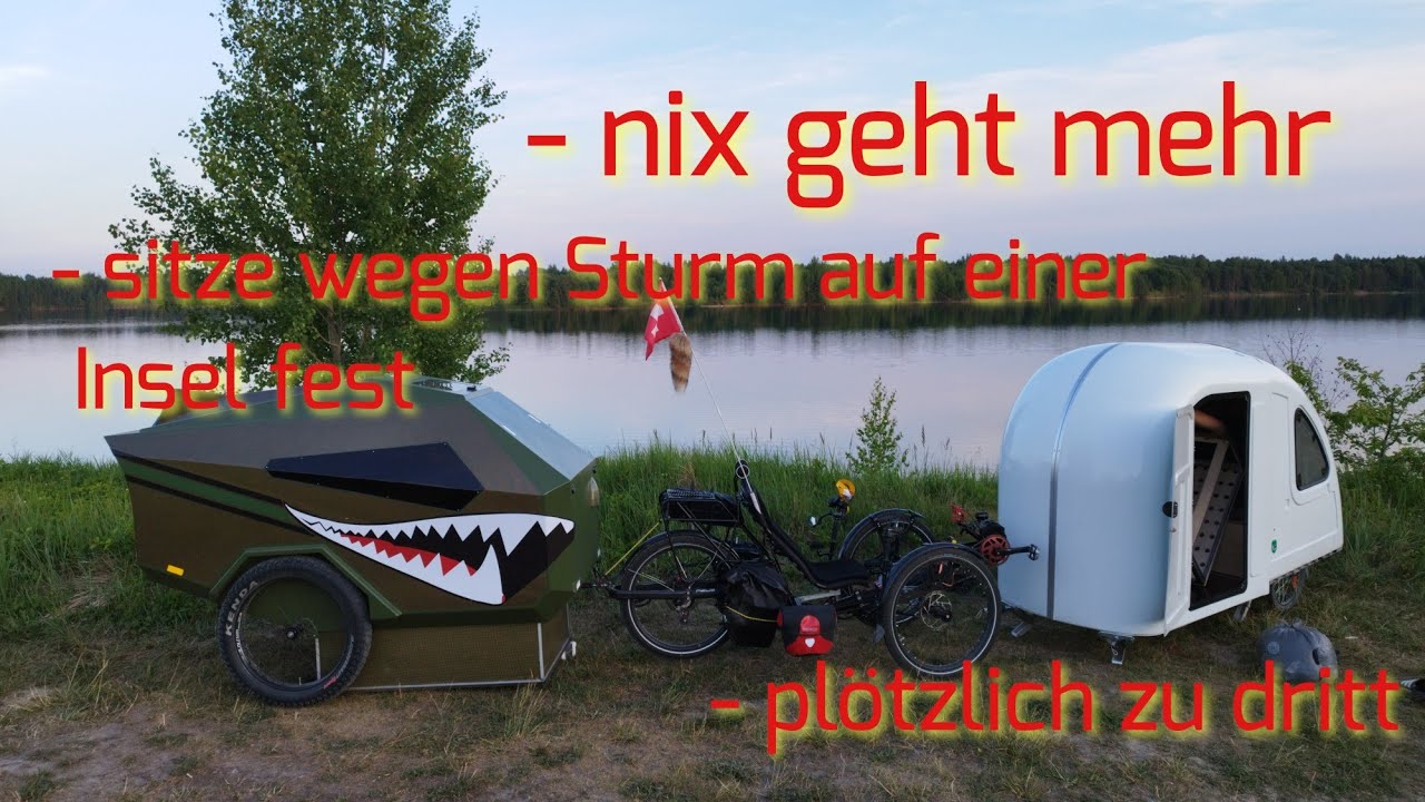 #8 Radreise! Einen Sommer durch Europa mit meinem Fahrradwohnwagen