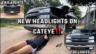 NEW HEADLIGHTS ON CATEYE !!!