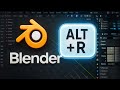 How To Fix ALT + R Not Working in Blender
