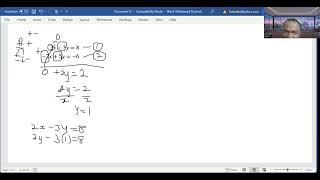 SUMMER ADVENTURE MATH - LESSON 4 - GRADE 7 & 8 - ELIMINATION VS SUBSTITUTION METHOD