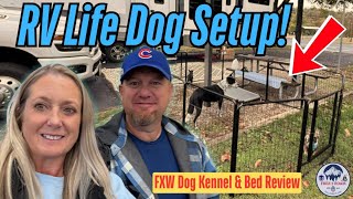 FXW Dog Playpen & Bed: Our MUST-HAVE Gear for RV Camping with our dogs!