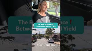 Stop vs. Yield: Know the Difference! 🛑🚦