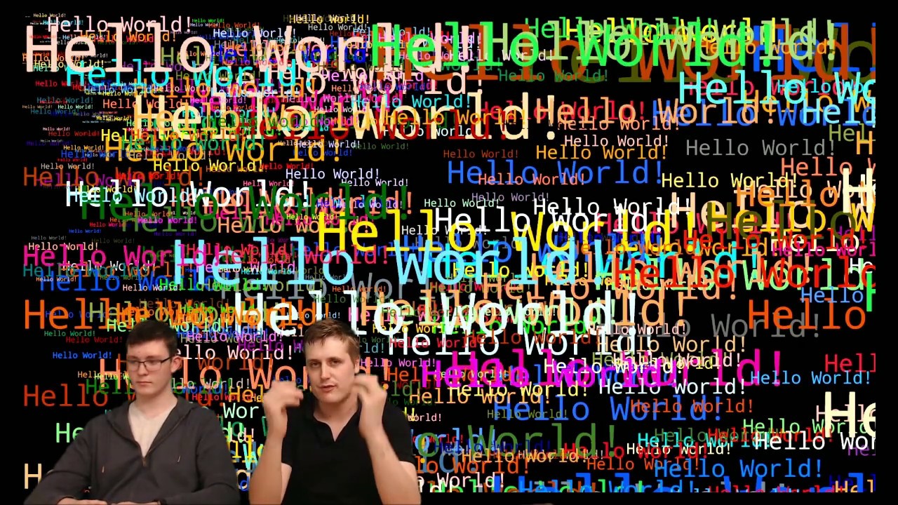 Coding with FUZE: Tutorial 01 - Hello World - YouTube