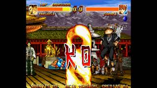 The Eye of Typhoon [Tsunami / Saiki] development progress (Neo.Geo AES closed-beta content)