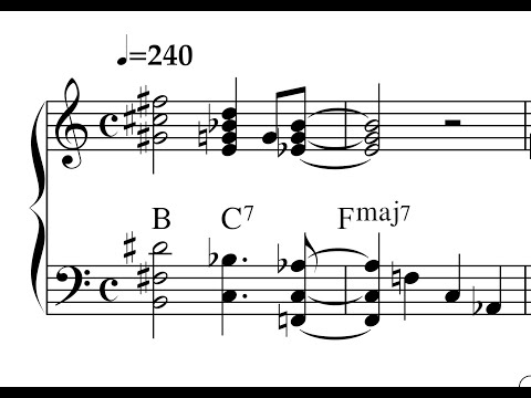 Giant Steps but it cycles tritones