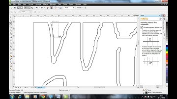 HOW TO USE COREL DRAW TUTORIAL CROP VERTUAL SEGMENT TOOL