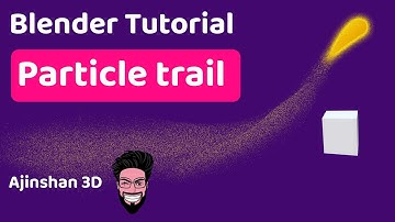 Blender Particle trail tutorial for beginners