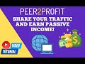 Peer2Profit: Earn Passive Income Sharing Your Internet Connection - Full Review And Tutorial!