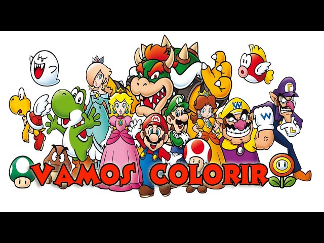 desenhos do mario bros 30 –  – Desenhos para Colorir