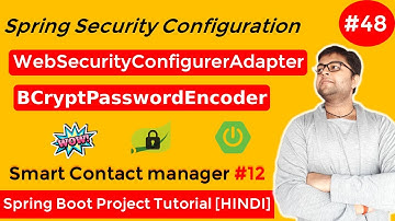 Spring Security Login System | Implementing WebSecurityconfigureradapter |  BCryptPasswordEncoder