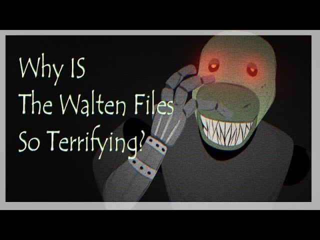 The Walten Files is meant to be creepy but it plays with the