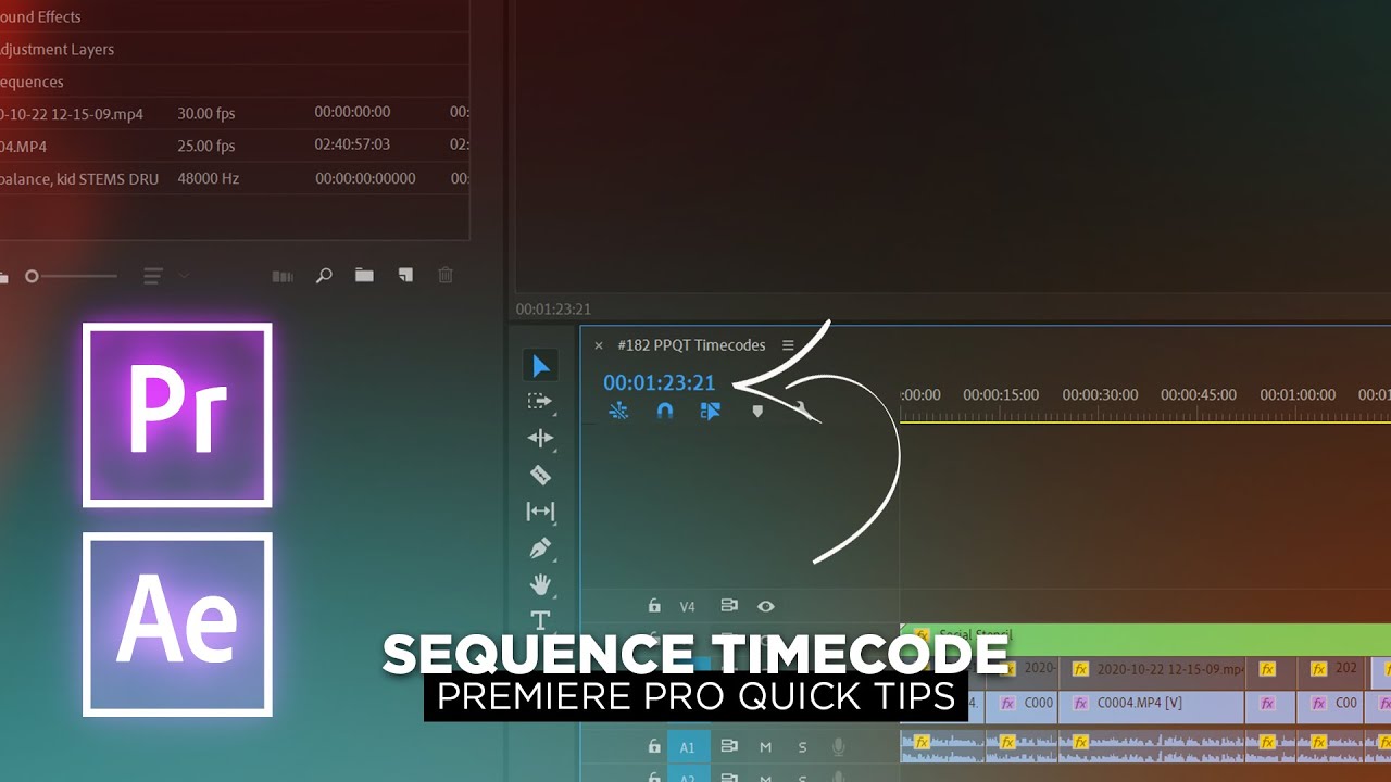 Sequence Timecodes // Premiere Pro Quick Tips